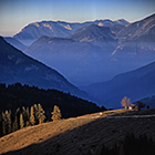 Postalm im Streiflich, Salzkammergut, Bundesland Salzburg, Ã–sterreich - postalp in the streak of light, region salzkammergut, province salzburg, austria