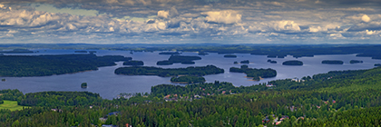in der finnischen Seenplatte, Ostfinnland, Finnland - in the finish lakeland, eastern finland, finland