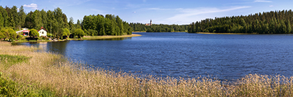 in der finnischen Seenplatte, Ostfinnland, Finnland - in the finish lakeland, eastern finland, finland