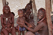 Eingeborene, Himba, Opuwo, Namibia - native, himba, opuwo, namibia