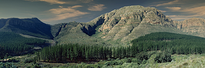 Panorama der Cederberge, SÃ¼dafrika - panorama of the cedermountains, south africa